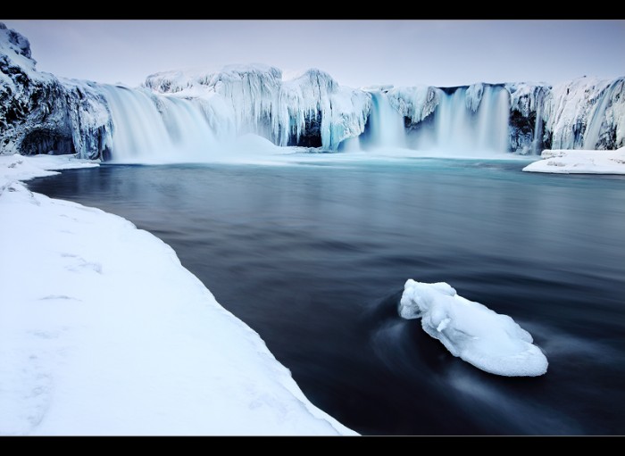 Waterfall of the Gods in Iceland